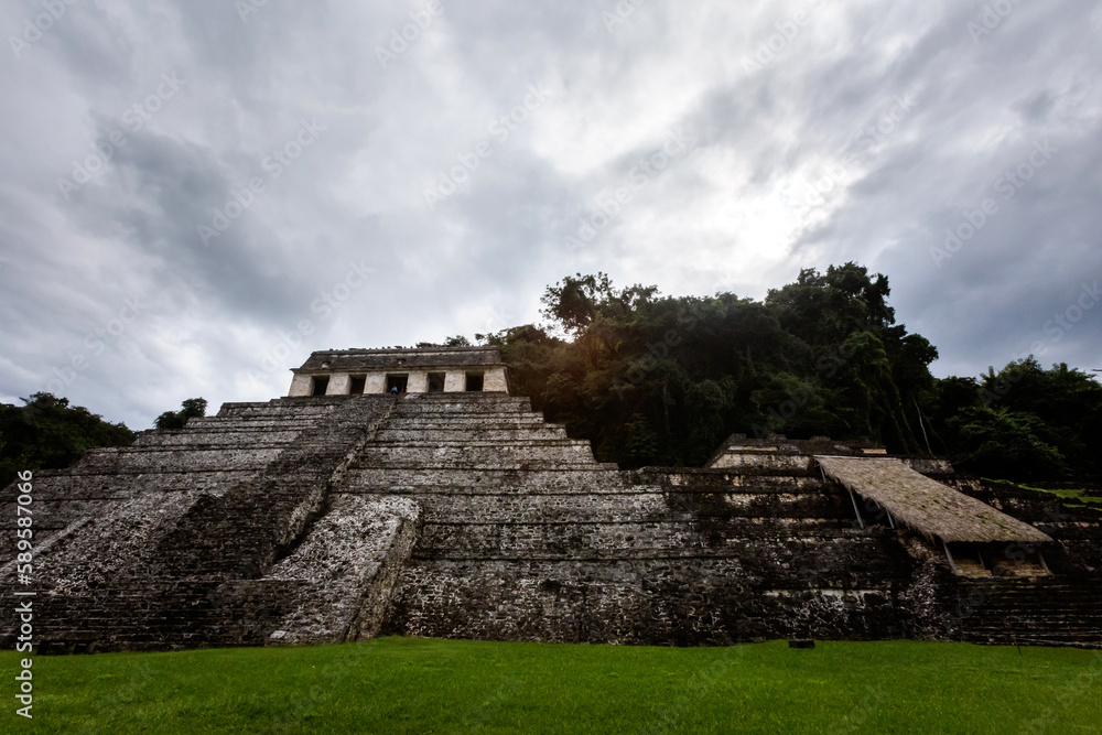 Palenque archeological site in Mexico Palenque archeological site in Mexico