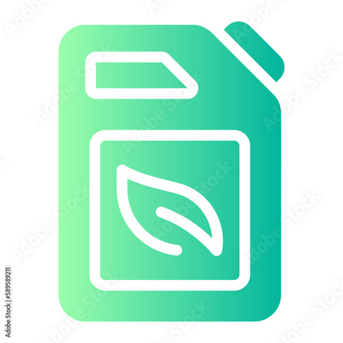 biofuel gradient icon
