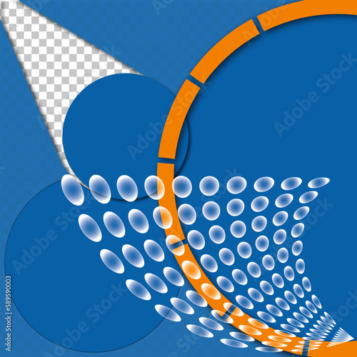 Hintergrund Blaukreise 3