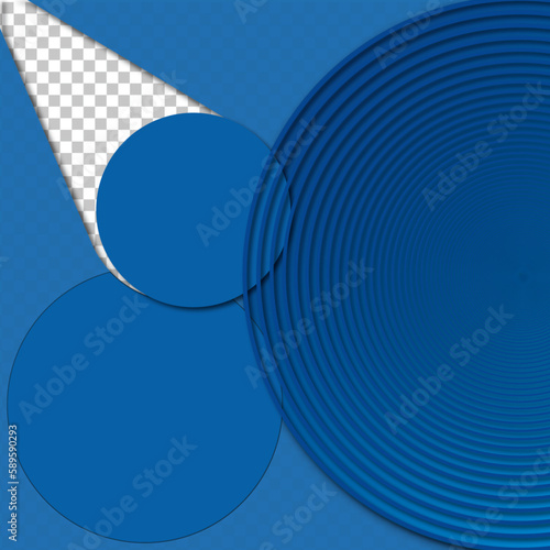 Hintergrund Blaukreise 7