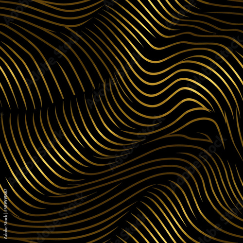  black and gold abstract background