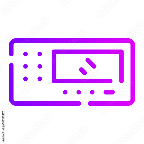 Reciever gradient icon