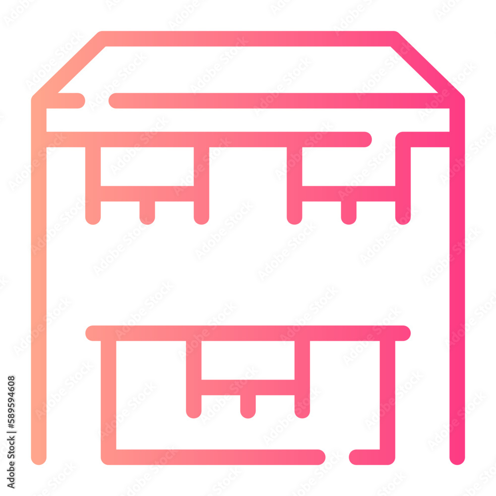 pareo gradient icon pareo gradient icon