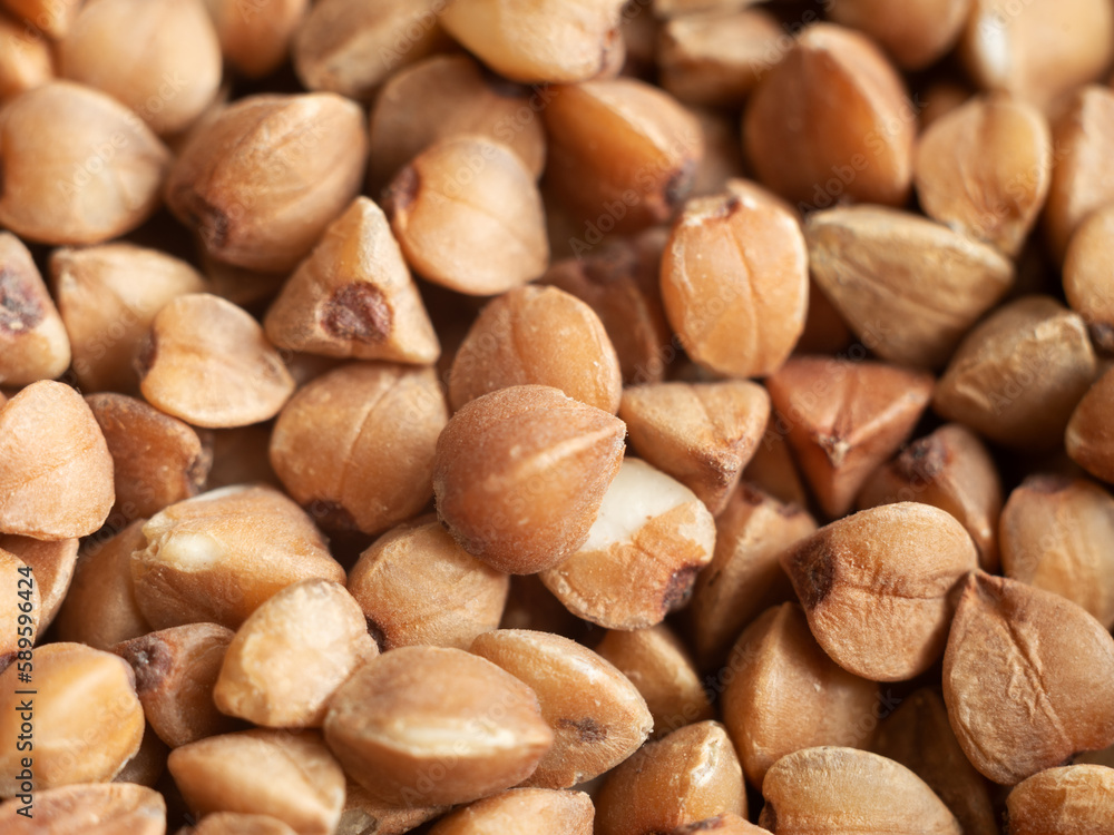 buckwheat close-up. buckwheat close-up.