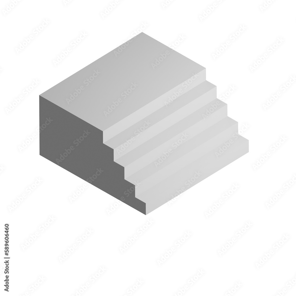 3d cube icon design. Business presentation infographic graph element. 3d cube icon design. Business presentation infographic graph element.