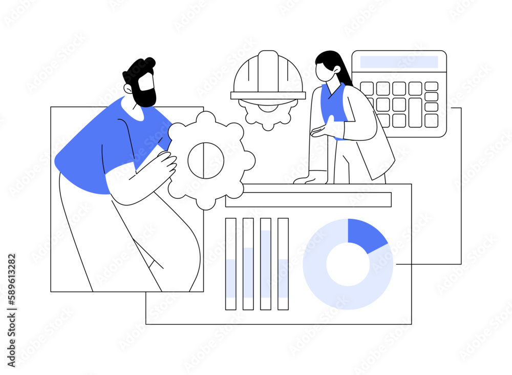 Tender negotiations abstract concept vector illustration. Tender negotiations abstract concept vector illustration.