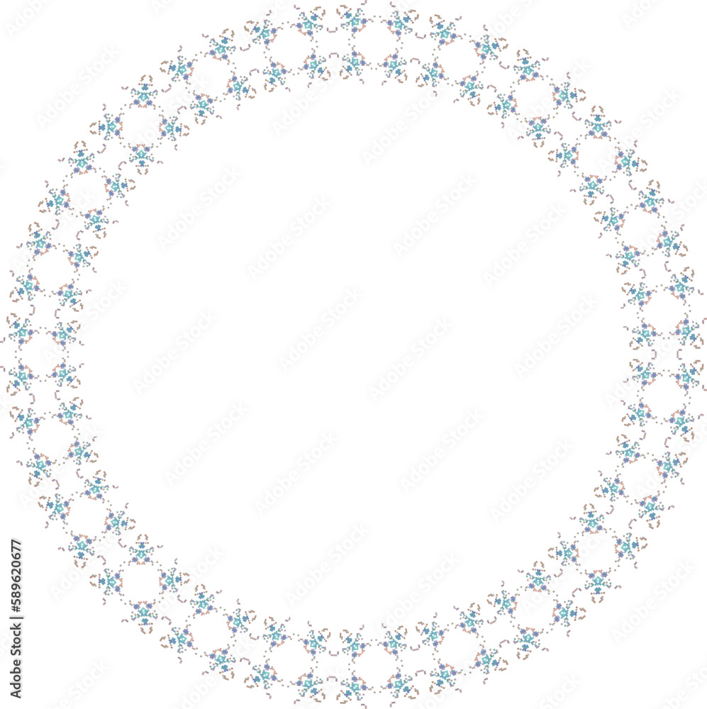 Decorative frame with floral pattern. Elegant element for design in Eastern style, place for text. Floral border. Lace illustration for invitations and greeting cards. Decorative frame with floral pattern. Elegant element for design in Eastern style, place for text. Floral border. Lace illustration for invitations and greeting cards.