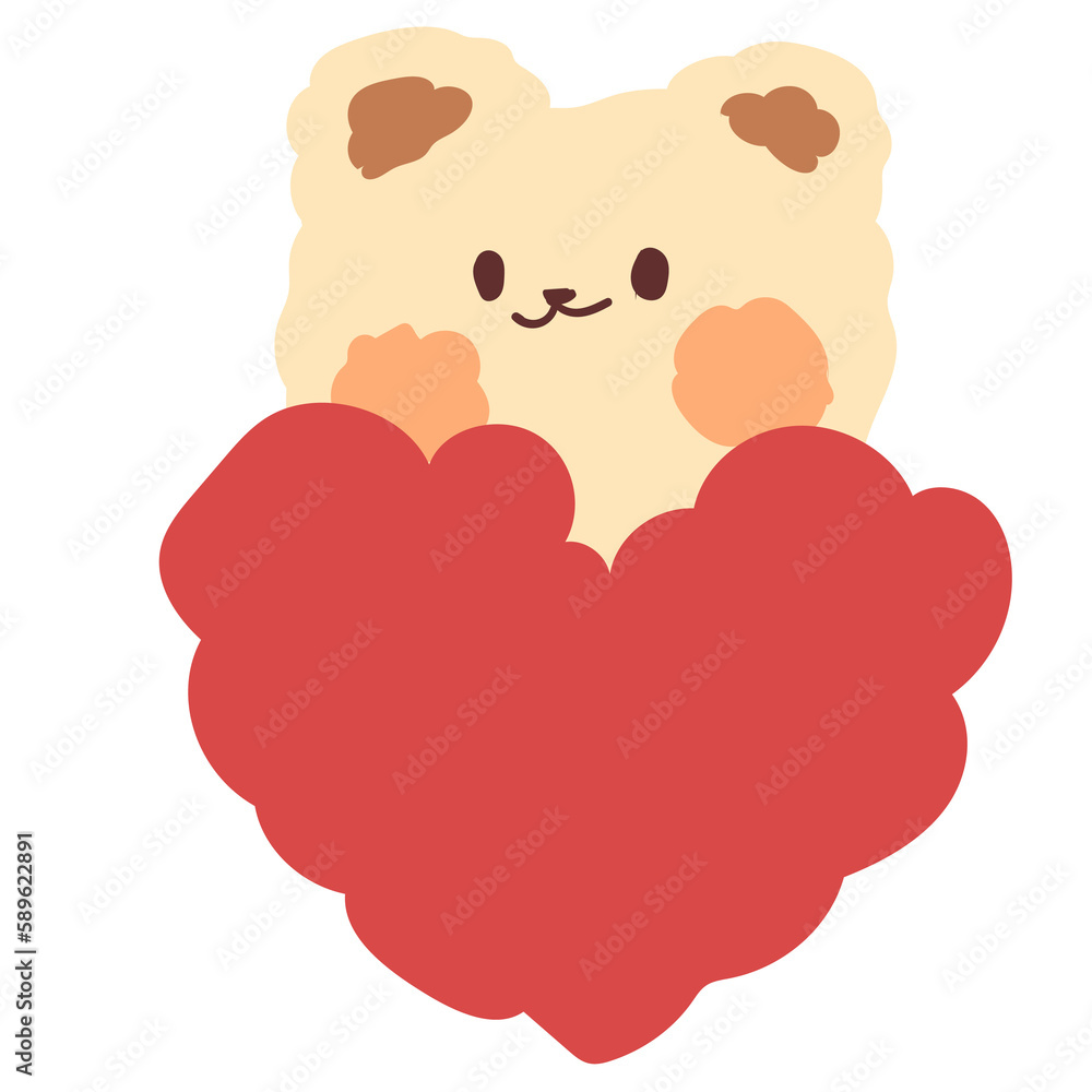teddy bear with heart teddy bear with heart