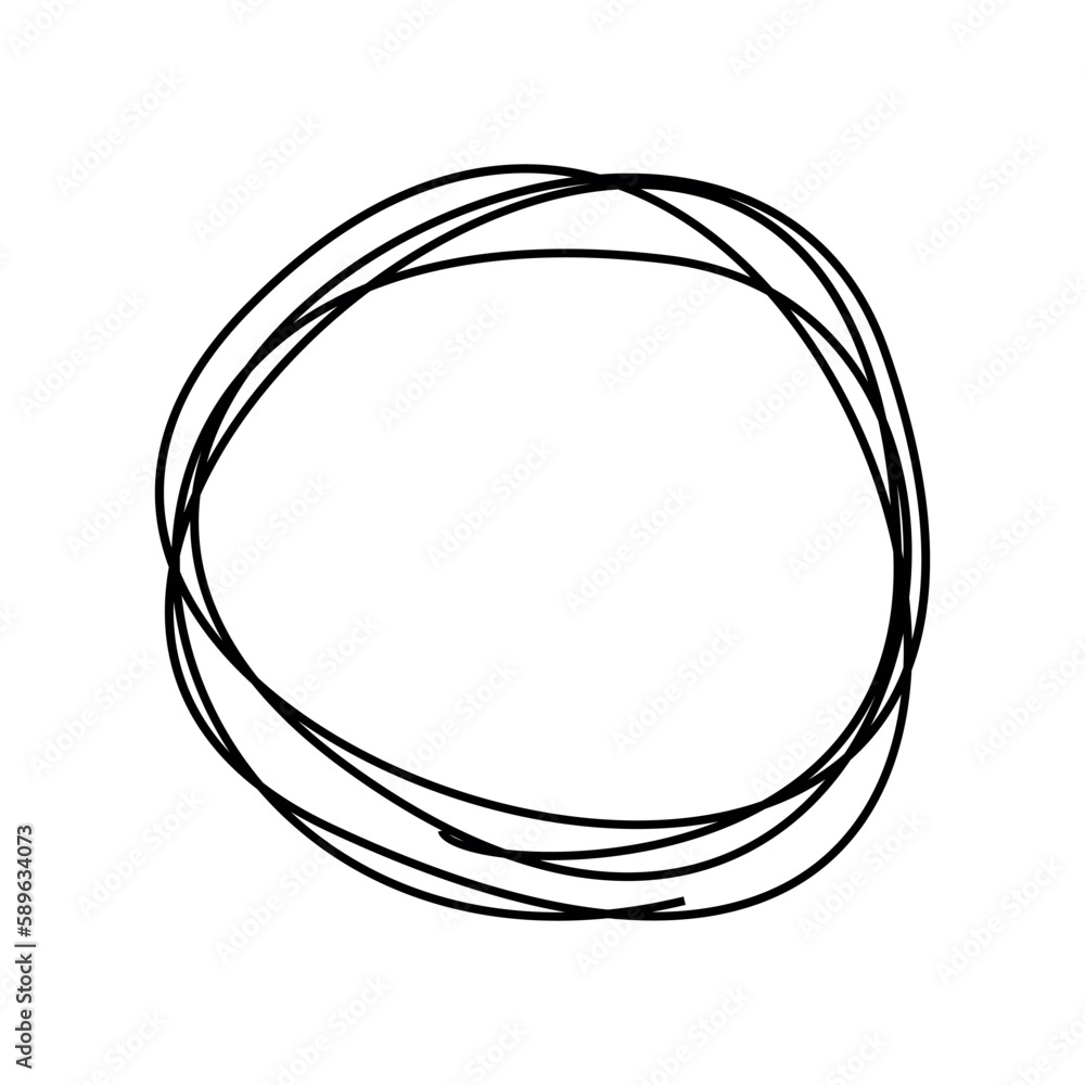 Dashed circles Dashed circles