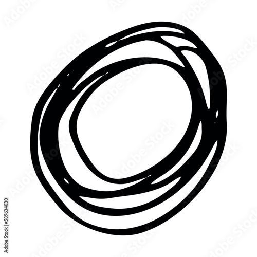 Dashed circles