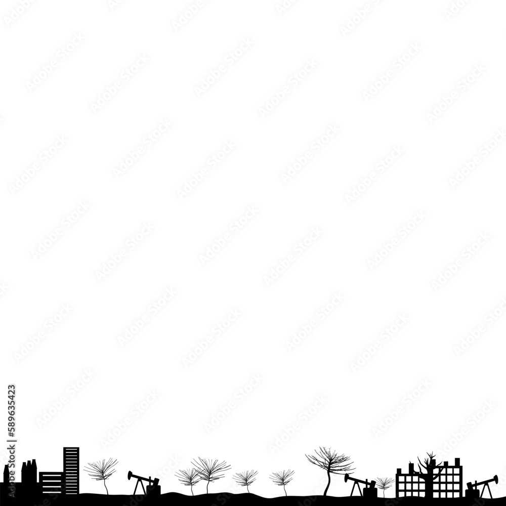 Obraz premium City landscape