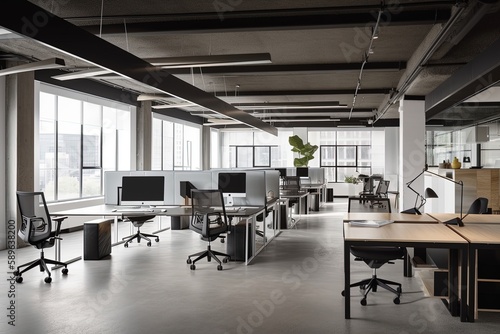 Redefining Work Environments: The Impact of Modern Office Spaces. Generative AI