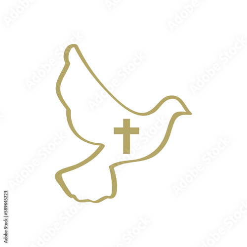 white dove, vector