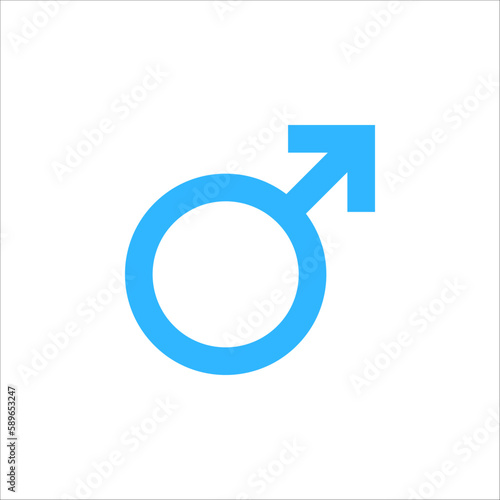 Gender. Male and Female. man and woman symbol vector illustration on white background. EPS 10