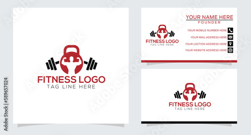 gym fitness logo design