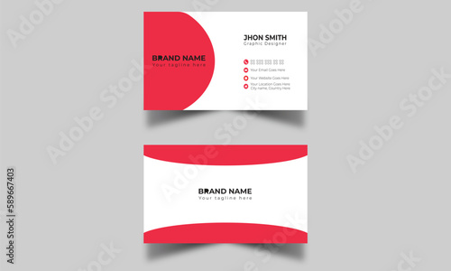 creative modern name card and business card modern black and white business card design Double-sided creative business card templete. Portrait and landscape orientetion.Horizontal and vertical layout.