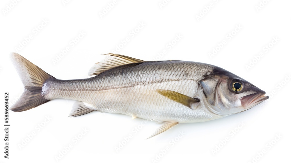 fish isolated on white