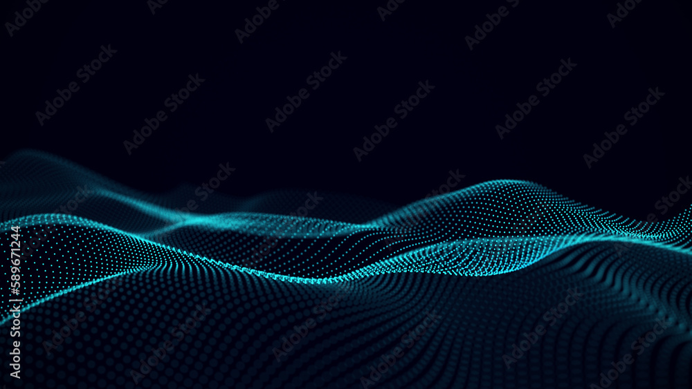 Style wave texture background. The futuristic modern backdrop. Abstract structure. Big data visualization. 3D rendering. Style wave texture background. The futuristic modern backdrop. Abstract structure. Big data visualization. 3D rendering.
