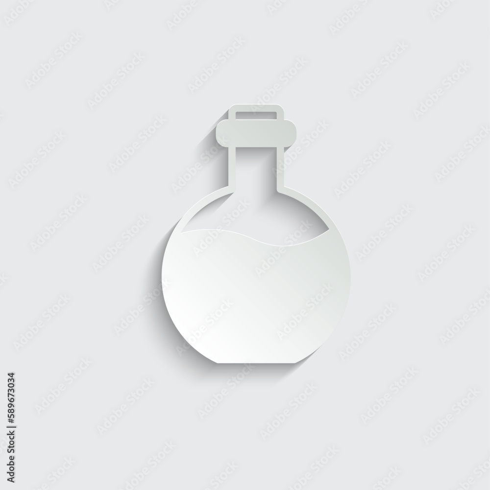 bottle for liquid icon magic bottle vector icon bottle for liquid icon magic bottle vector icon