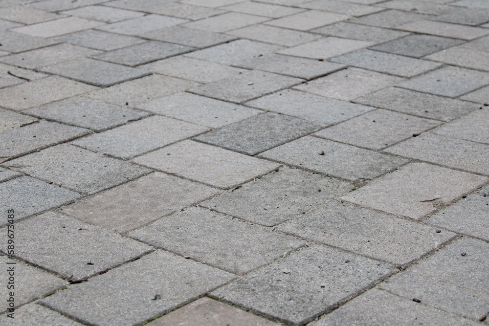 stone block paving