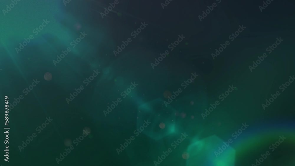 Lens flare and floating particles on morphing green and blue gradient. Abstract background/ overlay. Lens flare and floating particles on morphing green and blue gradient. Abstract background/ overlay.