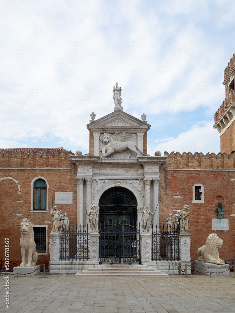 Main gate of Venetian Arsenal