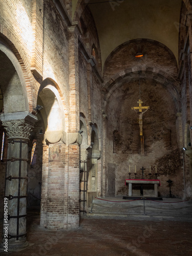 Interior of the Church of the Saints Vitale and Agricola, Bologna