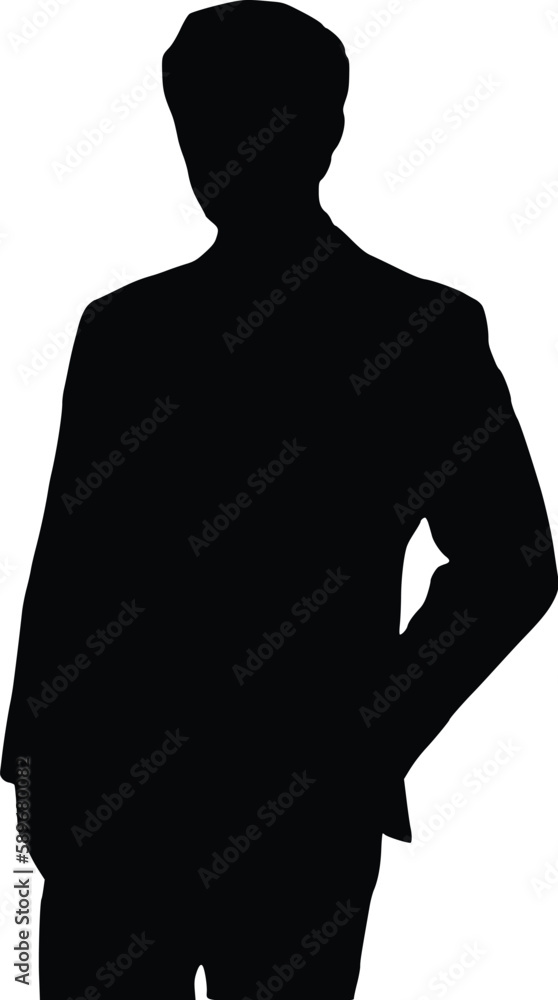 business man silhouette business man silhouette
