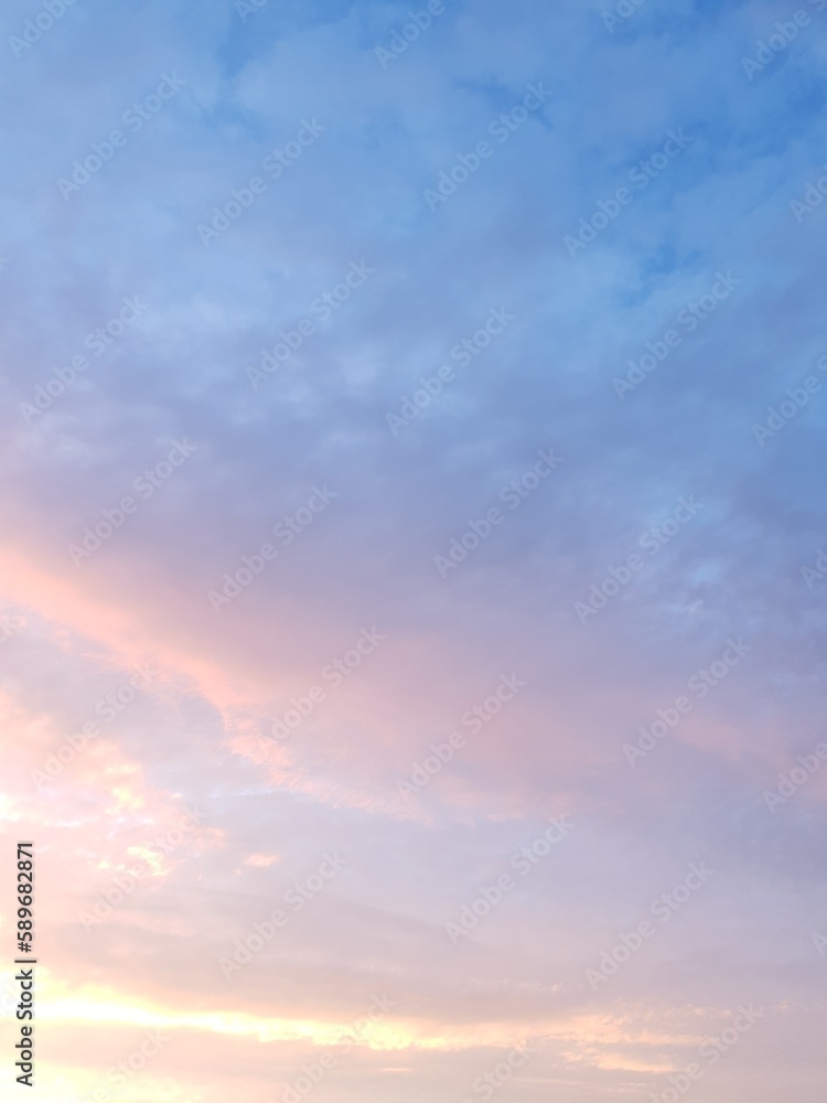 sky and clouds