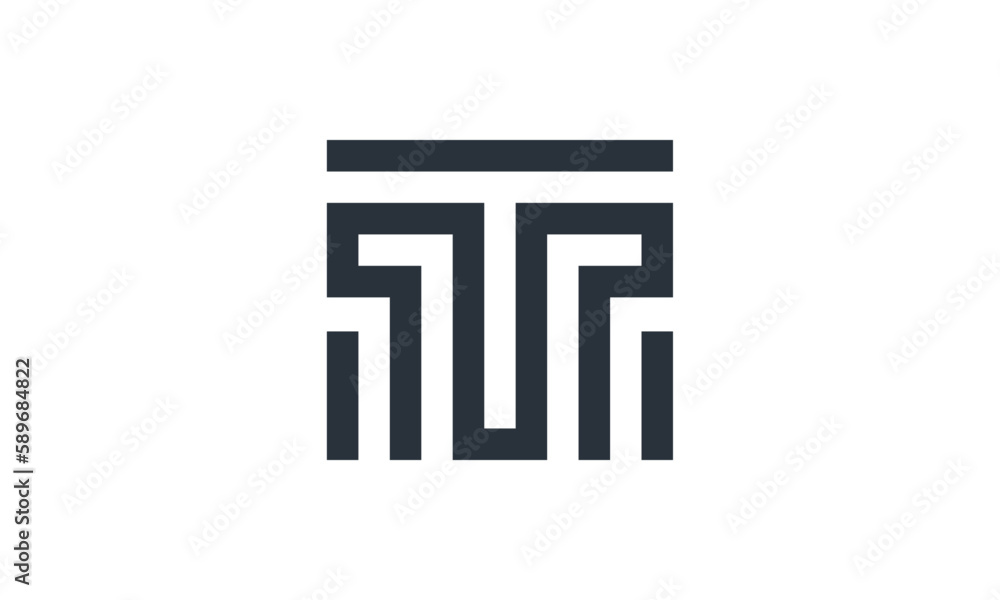 Creative Vector Illustration Business Logo Design. Letter T Creative Vector Illustration Business Logo Design. Letter T