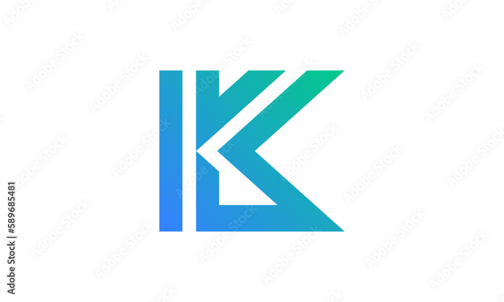 Creative Vector Illustration Business Logo Design. Initial Letter K and Letter S. Creative Vector Illustration Business Logo Design. Initial Letter K and Letter S.