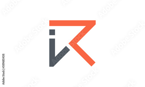Creative Vector Illustration Business Logo Design. Initial Letter R and letter i. Free Download Creative Vector Illustration Business Logo Design. Initial Letter R and letter i. - GFXLoad
