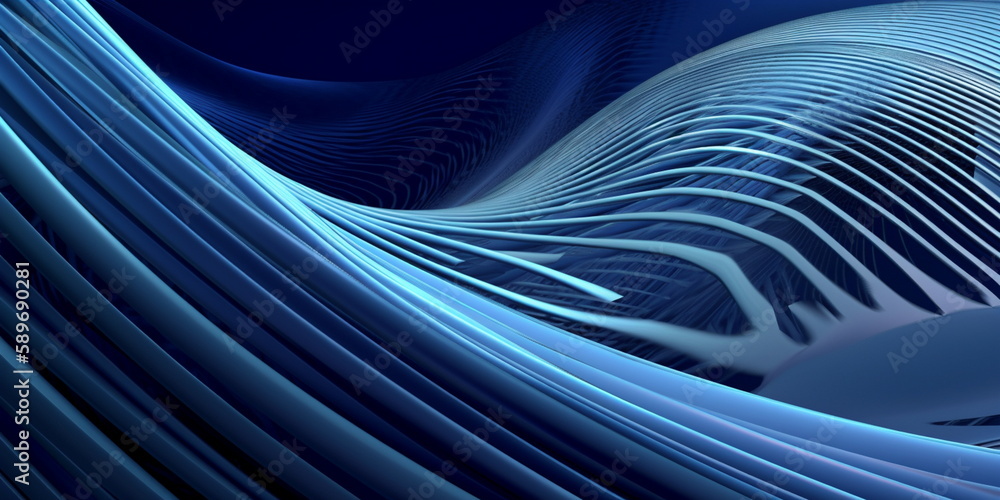 abstract blue background, Generative AI, Generative, AI abstract blue background, Generative AI, Generative, AI