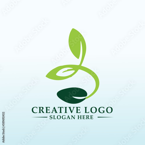 Design for plant growth stimulants logo