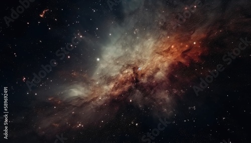 Capturing Clusters of Galaxies in a Photograph, Generative Ai