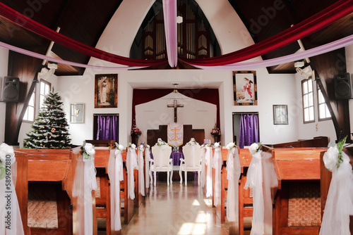 interior of gereja