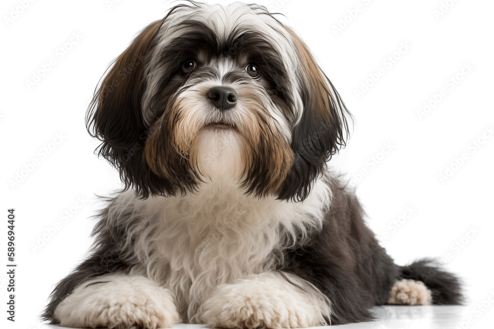 Discover the Adorable Lowchen Dog Breed: Perfectly Captured on a White Background Discover the Adorable Lowchen Dog Breed: Perfectly Captured on a White Background