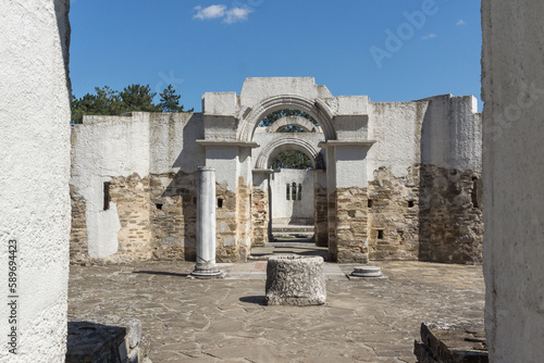 Ruins of Round (Golden) Church, Great Preslav, Bulgaria