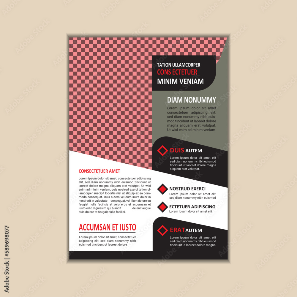Creative Corporate Business Flyer Template Simple and clean A4 Size with Bleed Vector design Creative Corporate Business Flyer Template Simple and clean A4 Size with Bleed Vector design