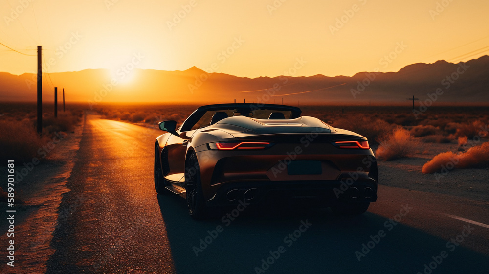 AI-Generated Vision: Striking Images of Concept, Luxury, Expensive and High-End Cars that Redefine Automotive Photography (Generative AI, Generativ KI)