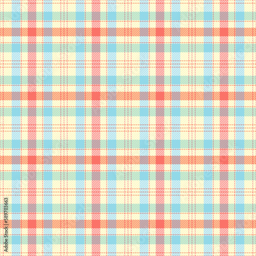 Easter plaid tartan