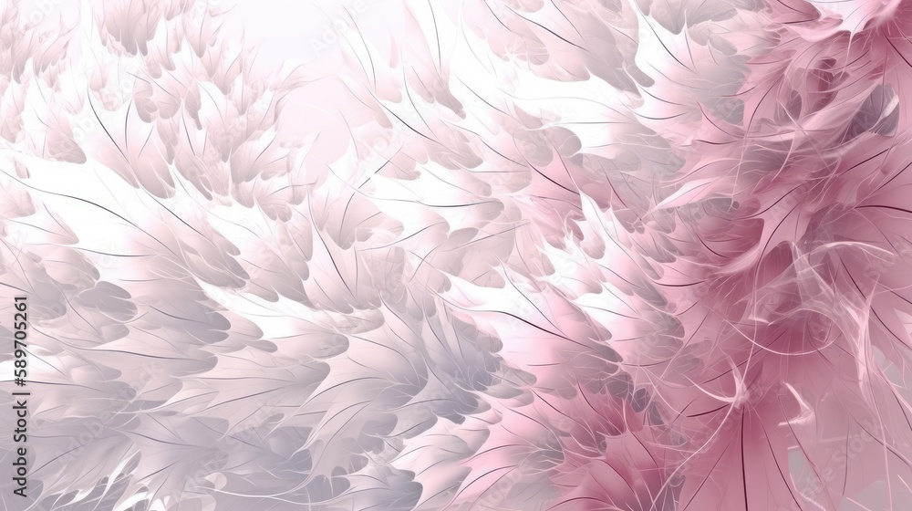 Abstract pink background, Generative AI