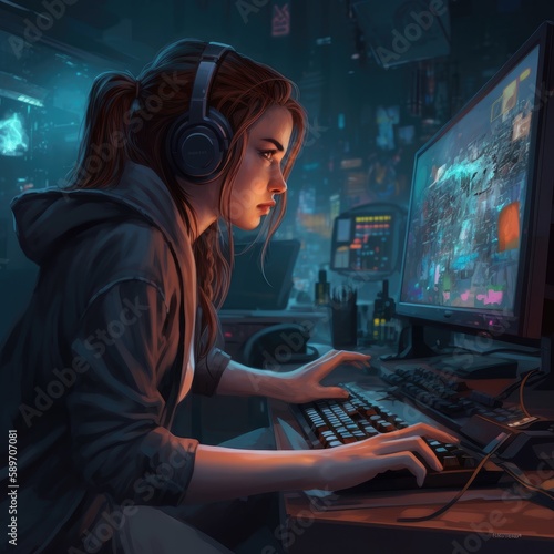Gaming Art, Background, Wallpaper for Gamers