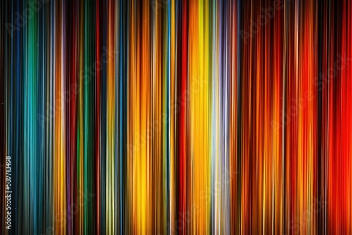 vibrant multicolored background with vertical stripes. Generative AI