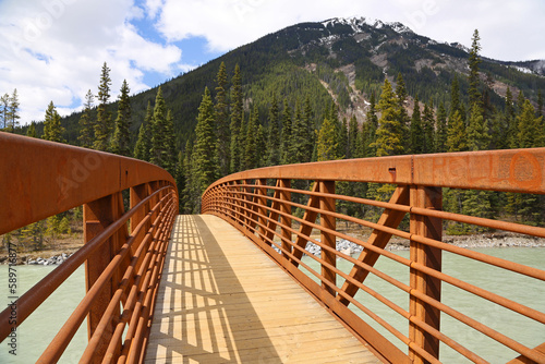 On the bridge - Kootenay National Park, Canada