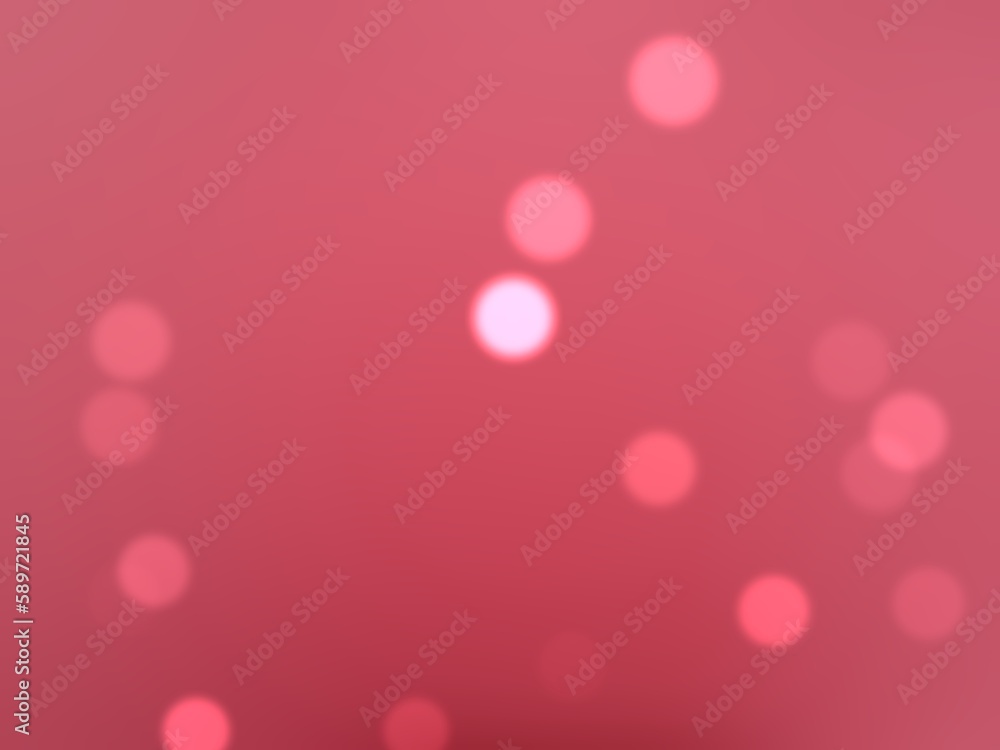 red bokeh background