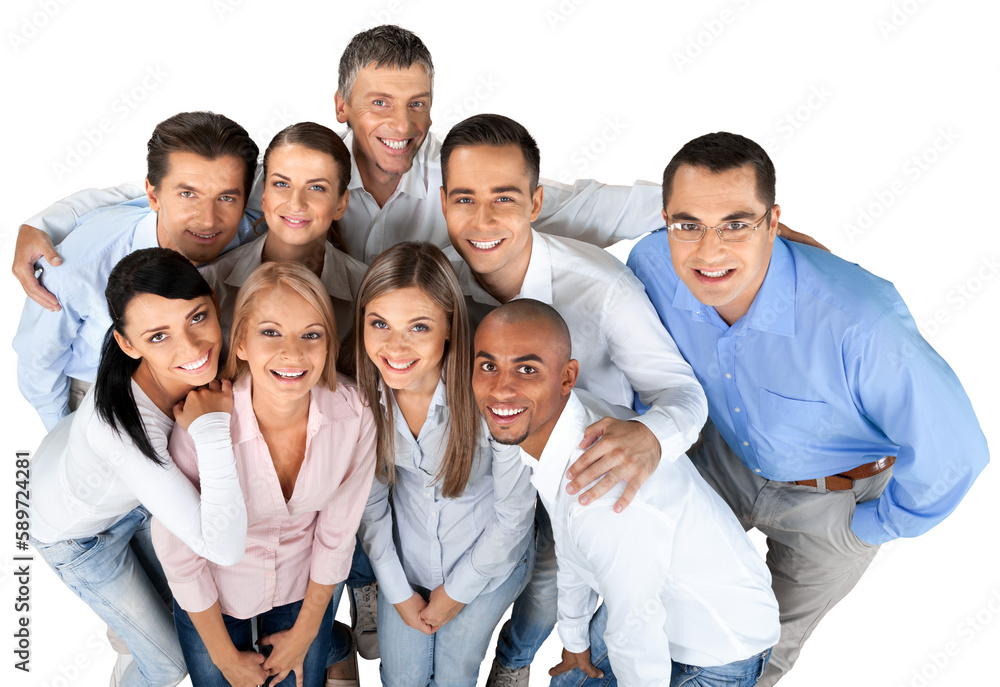 Portrait of Smiling Business People