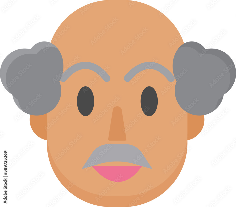 a old man smile face a old man smile face