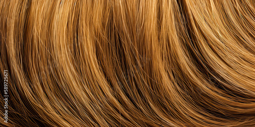 Hair close-up macro molecules haircut texture background, generated AI, generated, AI