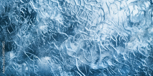Wallpaper Mural Ice water cold freezing icy texture background, generated AI, generated, AI Torontodigital.ca